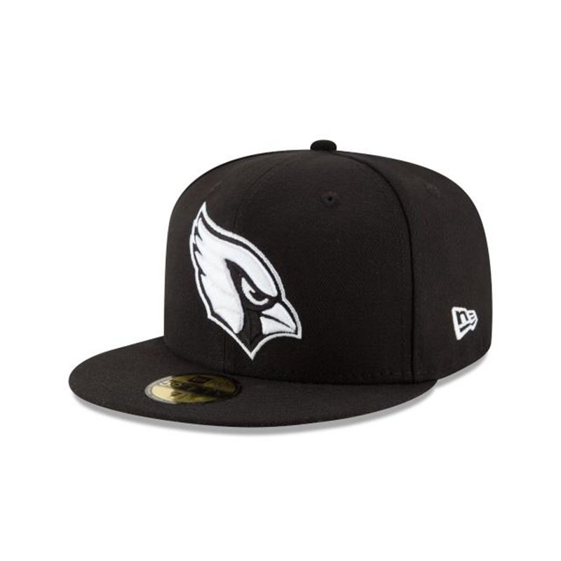 NFL Arizona Cardinals 59Fifty Fitted (GKI7922) - Black New Era Caps